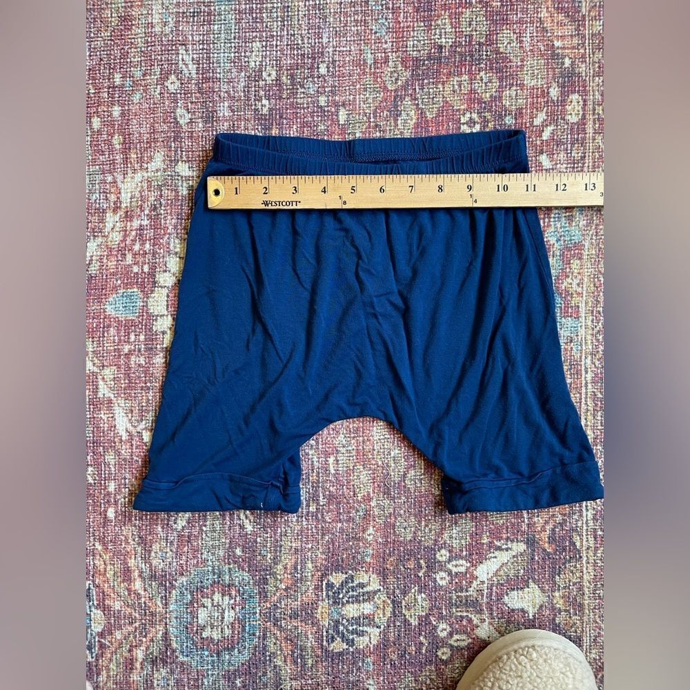 Kyte Baby 6T two pairs of Blue and Black Harem Shorts - Picture 2 of 11